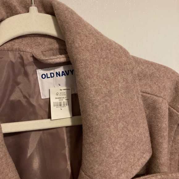 Old Navy Blush Pink Peacoat - Picture 3 of 4